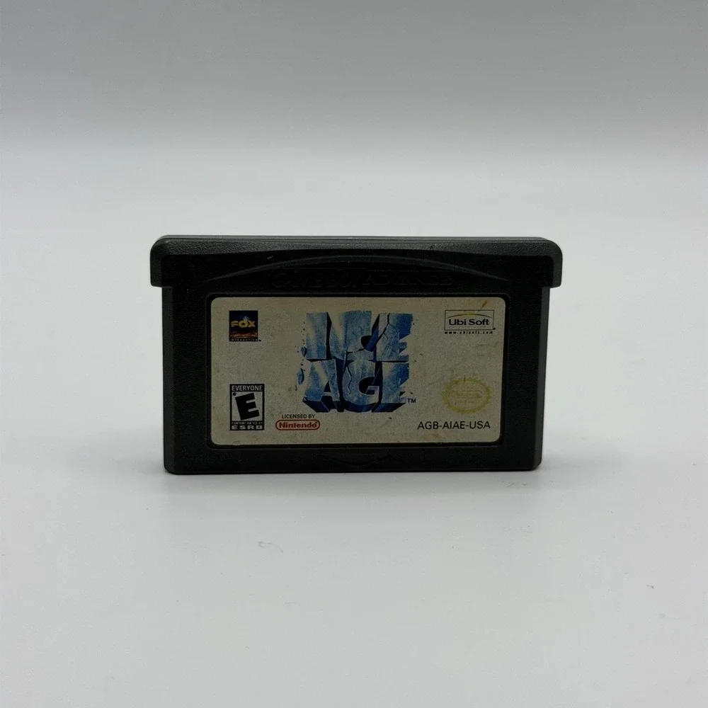 Ice Age Game Boy Advance GBA Game E Ubisoft NTSC-U/C Cart Box Platformer